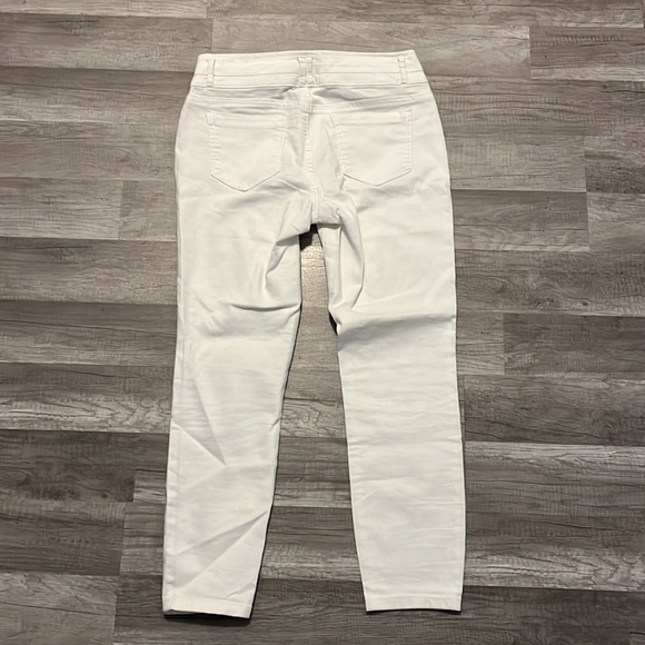 Women’s high waisted white skinny jeans- blue slice brand- worn ONCE - Picture 2 of 3